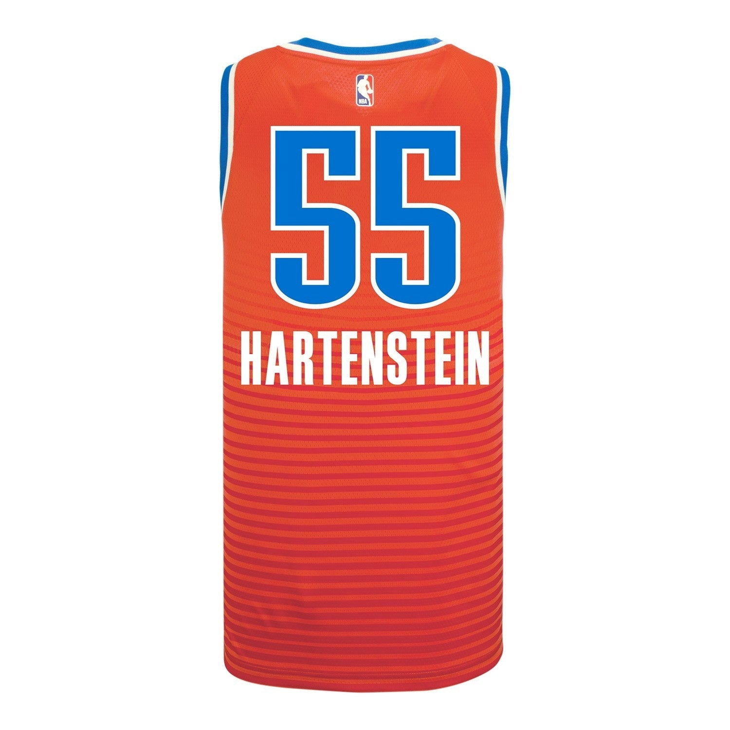 Isaiah Hartenstein Oklahoma City Thunder 2025 Statement Swingman Jersey - Orange 2 Isaiah Hartenstein Oklahoma City Thunder 2025 Statement Swingman Jersey - Orange - Image 2