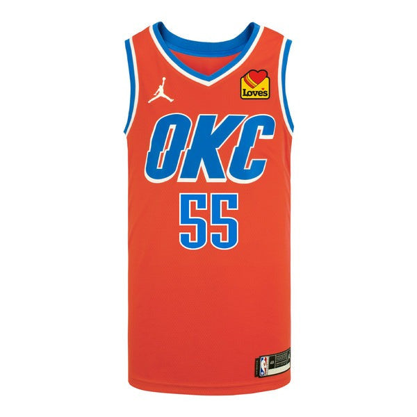 Isaiah Hartenstein Oklahoma City Thunder 2025 Statement Swingman Jersey - Orange 1 Isaiah Hartenstein Oklahoma City Thunder 2025 Statement Swingman Jersey - Orange