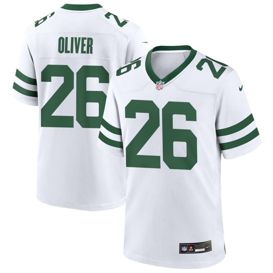 Isaiah Oliver New York Jets 2025 Game Jersey - Legacy White