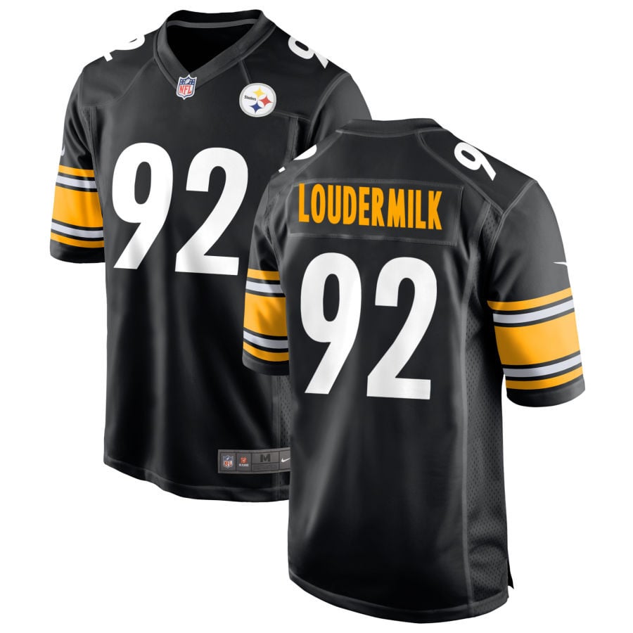Isaiahh Loudermilk Pittsburgh Steelers 2025 Game Jersey - Black