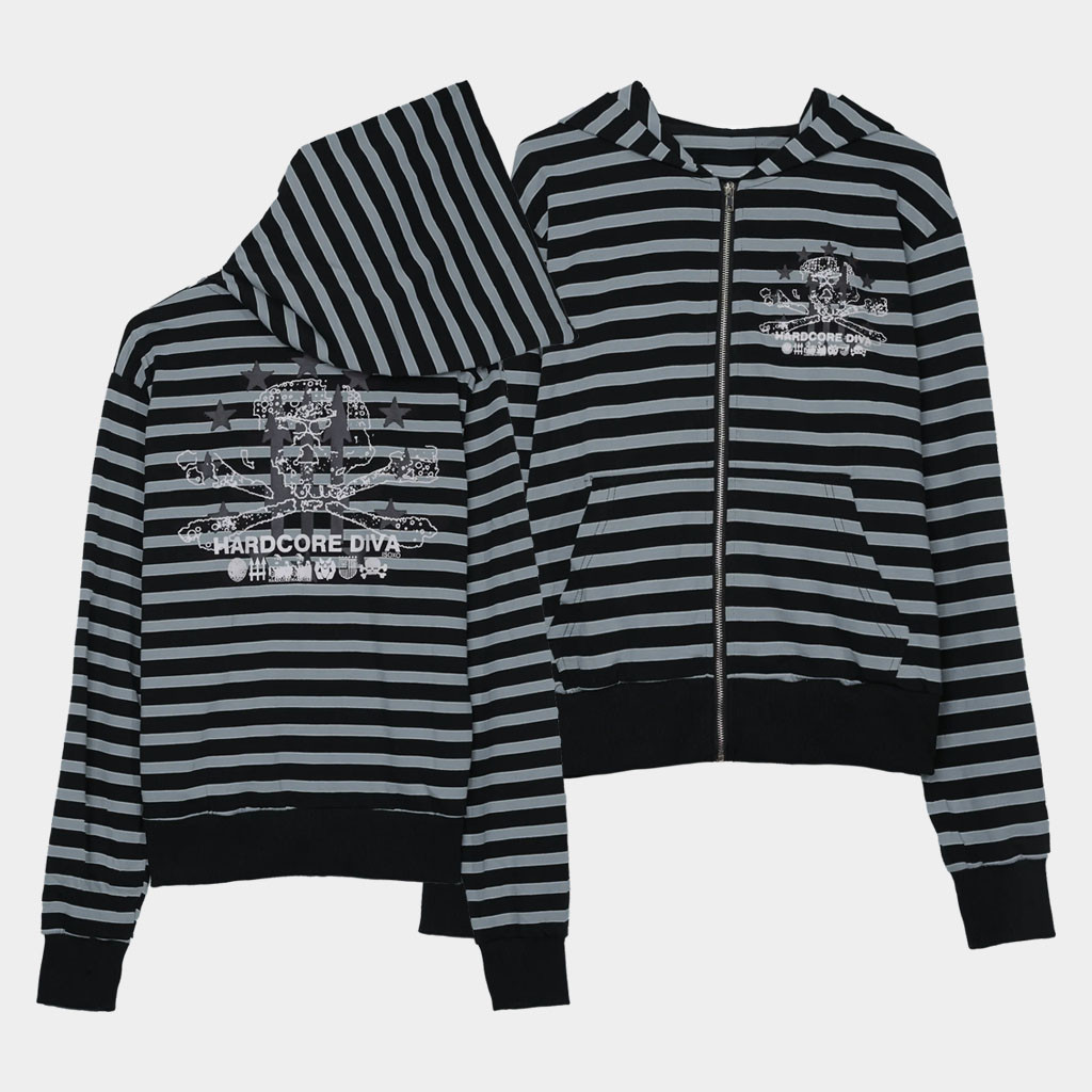ISOxo Merch 2026 HCD Wizard Zip Hoodie Hardcore Diva Merch Cool Gifts For Music Lovers