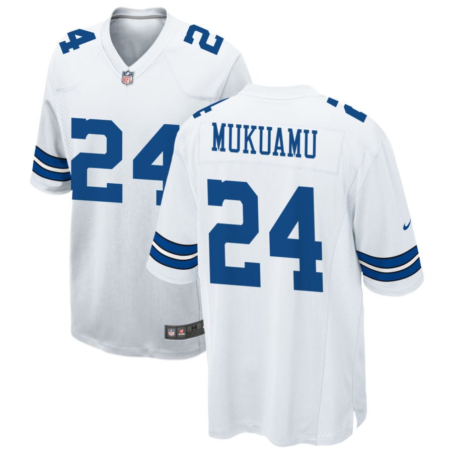 Israel Mukuamu Dallas Cowboys 2025 Game Jersey - White