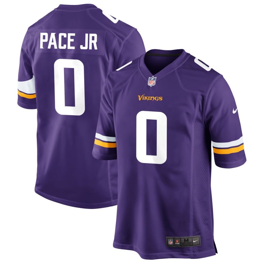 Ivan Pace Jr Minnesota Vikings 2025 Game Jersey - Purple