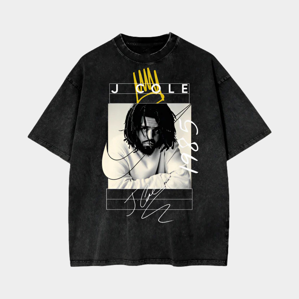 J Cole Merch 2026 J Cole 1985 Vintage T-Shirt Signed Tee Gifts For Rapper Fans
