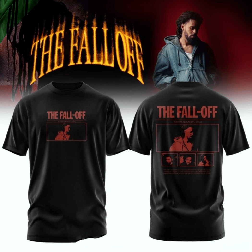 J Cole The Fall Off New Album 2026 T-Shirt J Cole Merch Gift Ideas For Rap Lovers