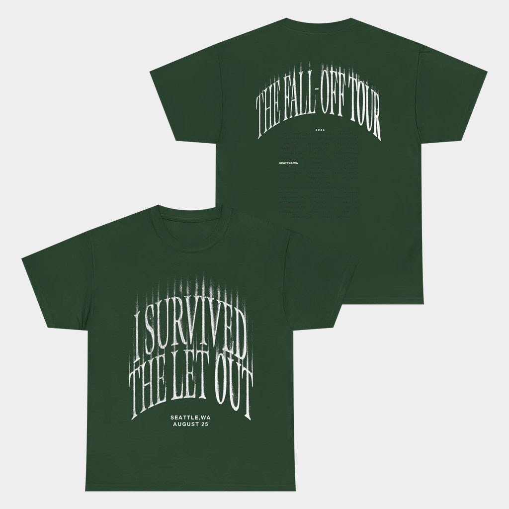 J Cole Tour Merch 2026 The Let Out Seattle T-Shirt J Cole Merch Rap Fan Gear Gift For Brothers
