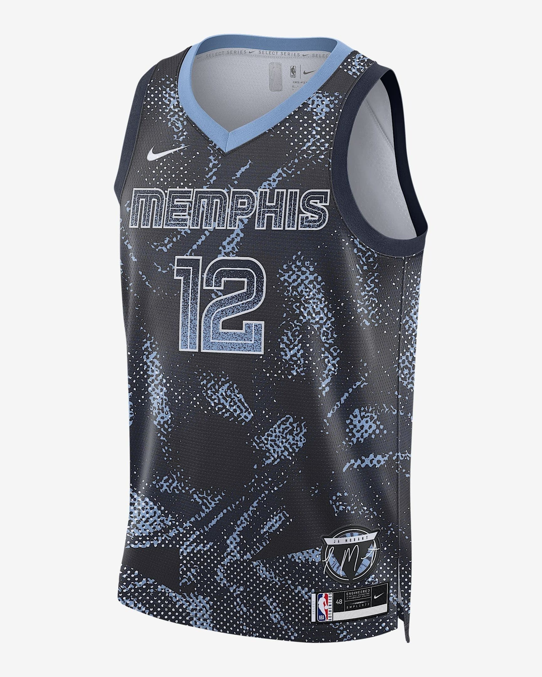 Ja Morant Memphis Grizzlies 2025 Swingman Jersey - Black