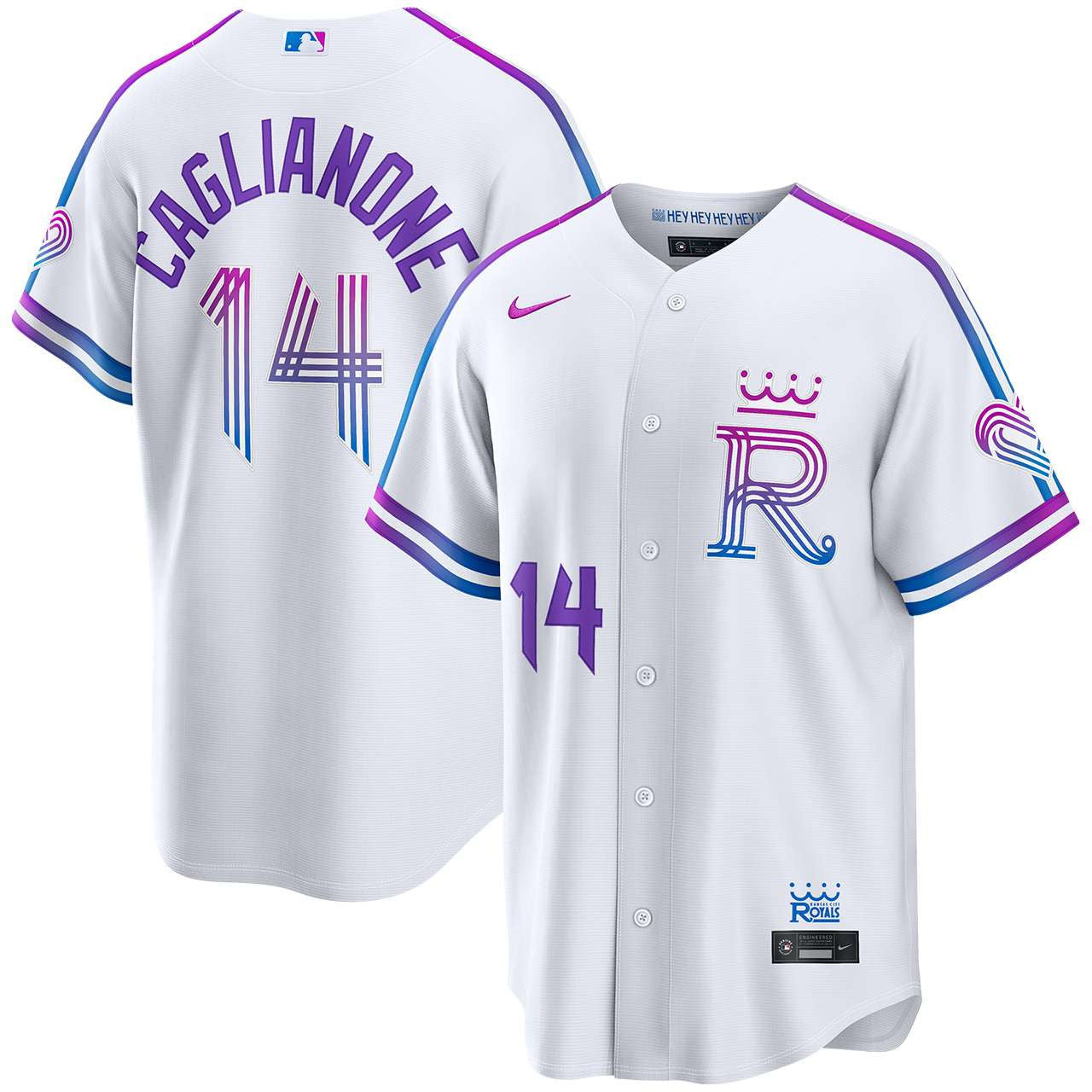 Jac Caglianone Kansas City Royals 2026 City Connect Jersey - White