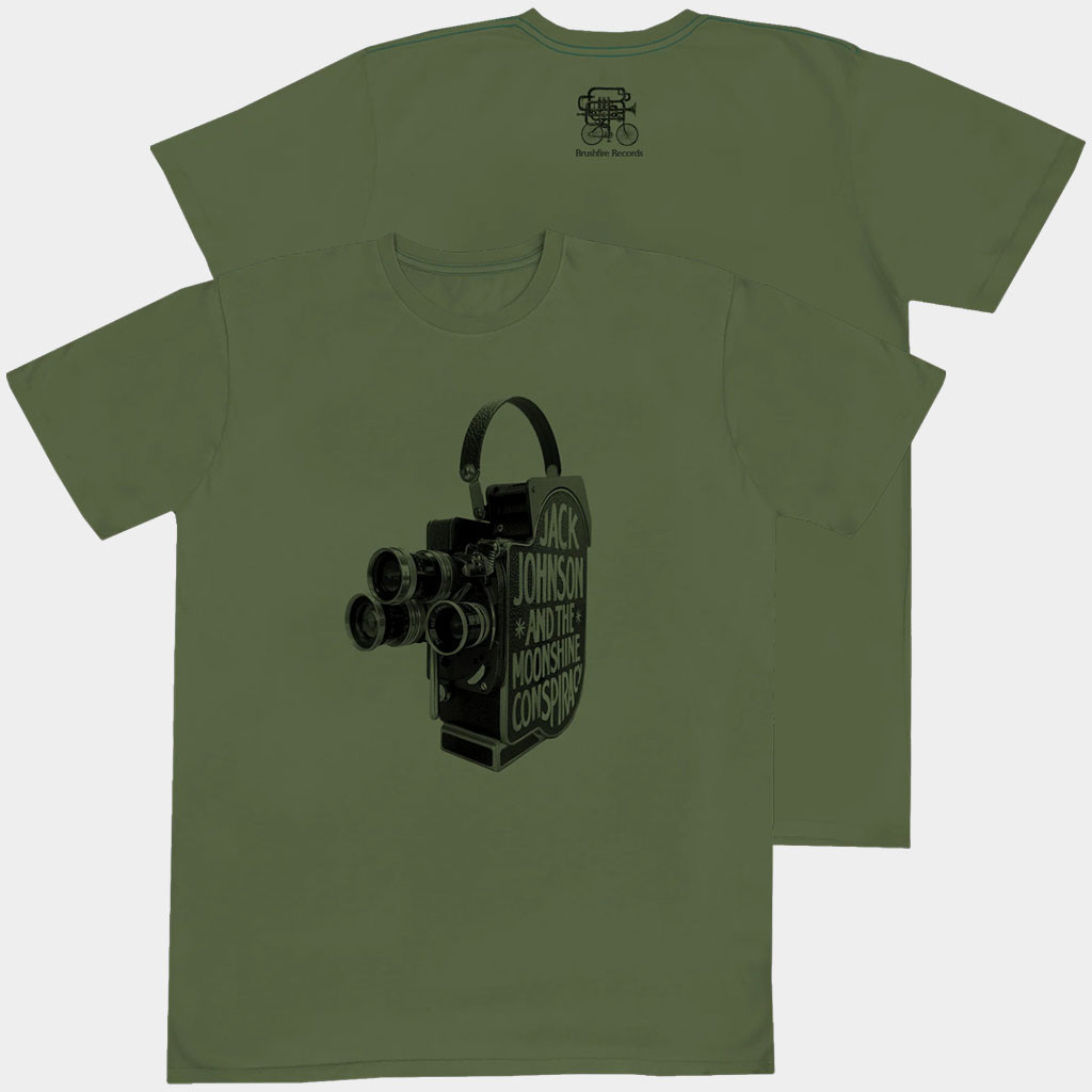 Jack Johnson Merch Bolex Camera T-Shirt Cool Gifts For Music Lovers
