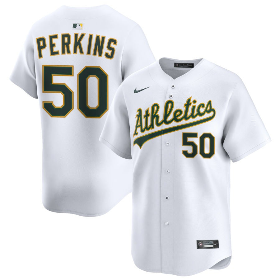 Jack Perkins Athletics 2025 Home Limited Jersey - White