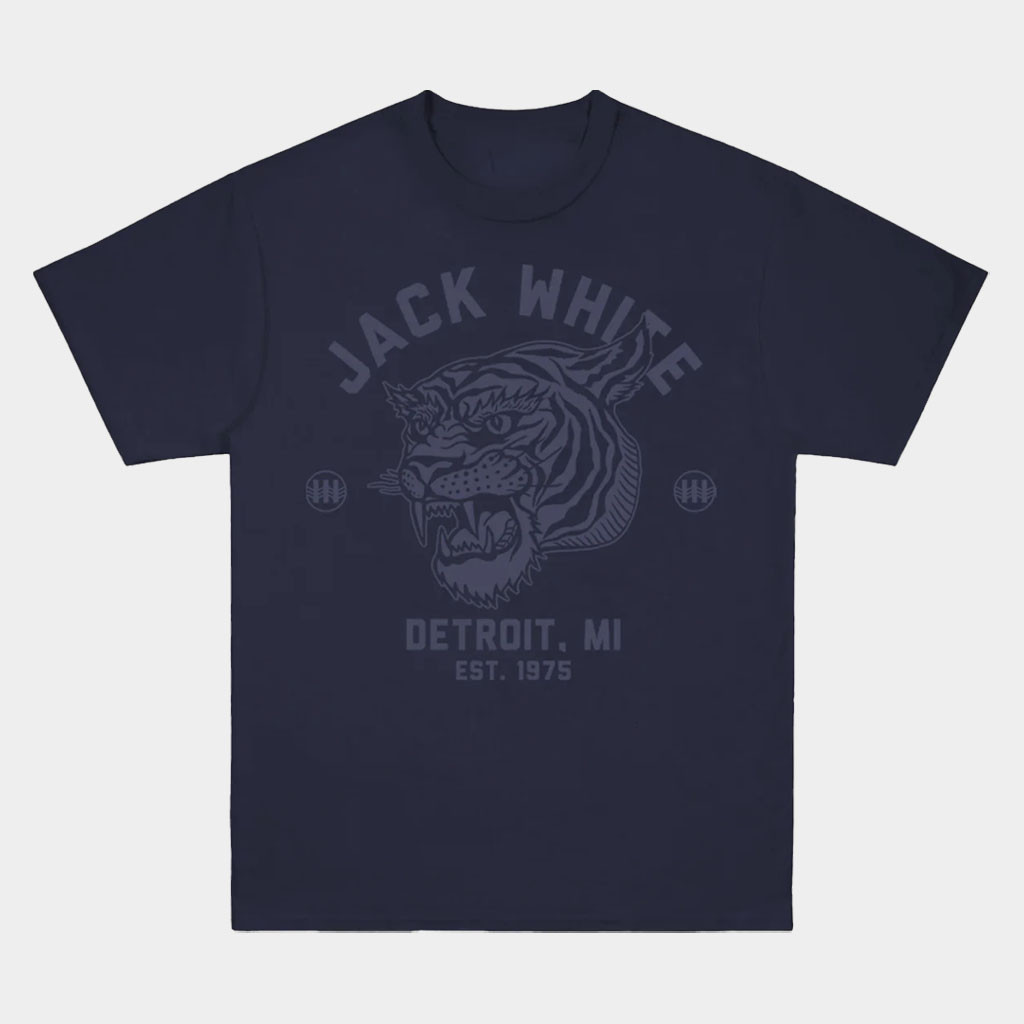 Jack White Merch 2026 Tiger T-Shirt Jack White Tour Shirt Gifts For Music Lovers