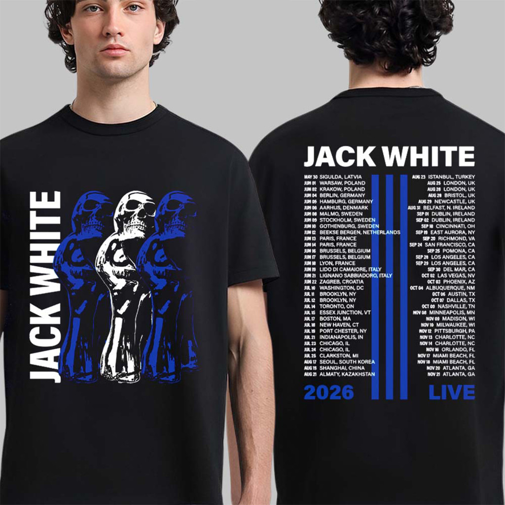 Jack White No Name Tour 2026 Frozen Charlotte T-Shirt Jack White Merch Gifts For Music Lovers