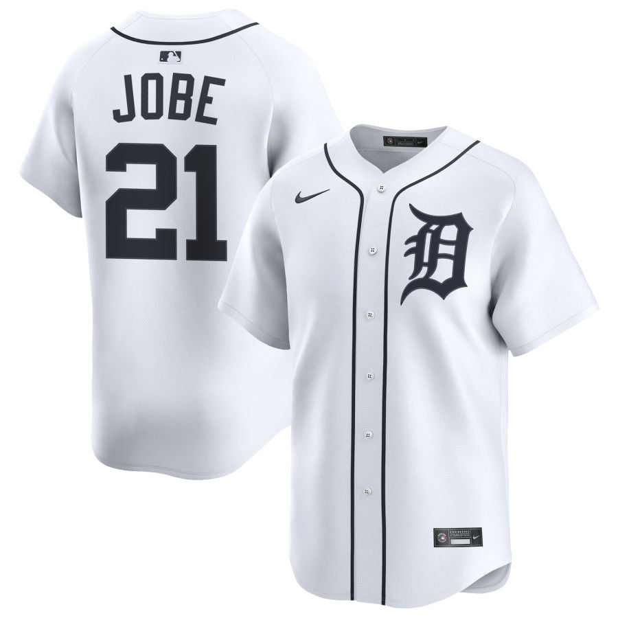 Jackson Jobe Detroit Tigers 2025 Home Limited Jersey - White