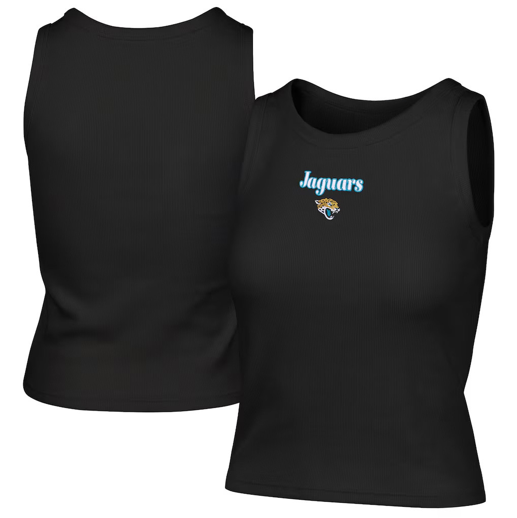 Jacksonville Jaguars Merch 2026 Jaguars 47 Cropped Tank Top Gift Ideas For Sisters