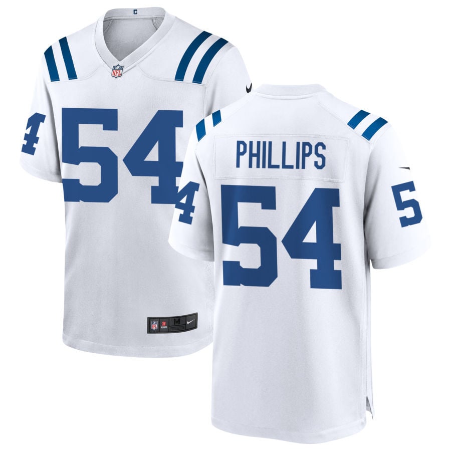 Jacob Phillips Indianapolis Colts 2025 Game Jersey - White