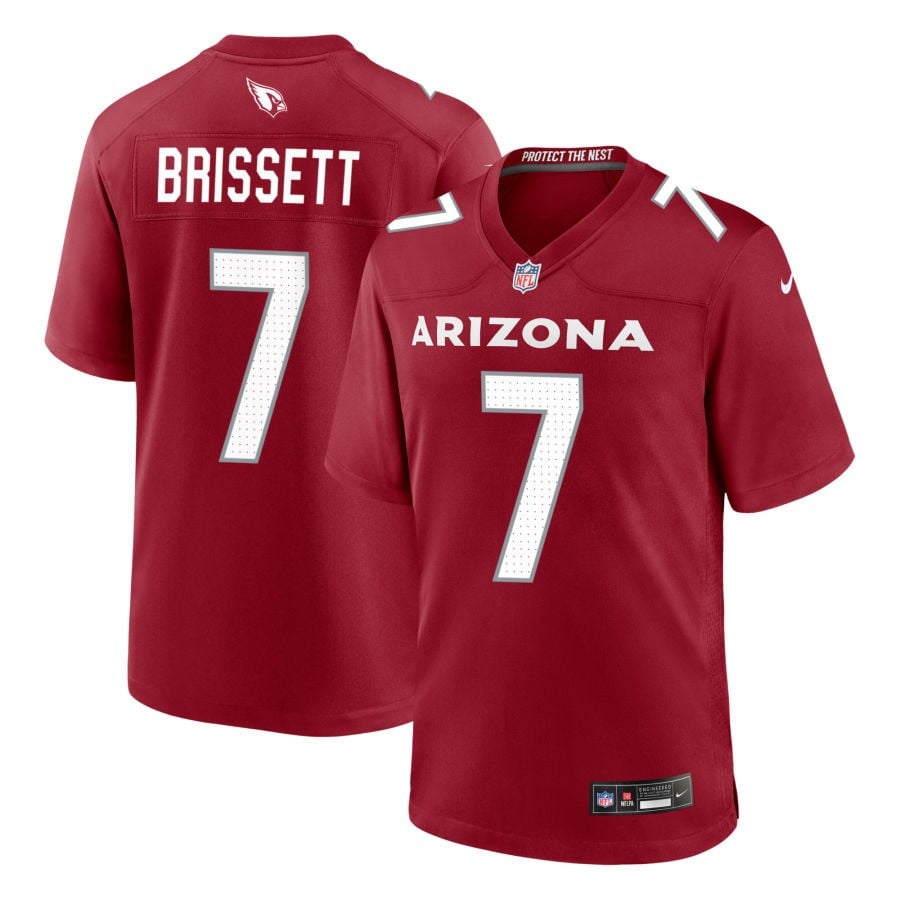 Jacoby Brissett Arizona Cardinals 2025 Game Jersey - Cardinal