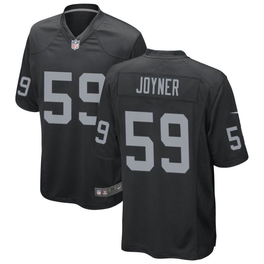 Jah Joyner Las Vegas Raiders 2025 Game Jersey - Black