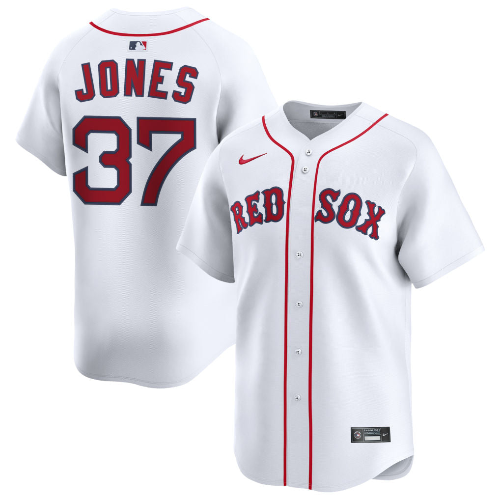 Jahmai Jones Boston Red Sox 2026 Home Limited Jersey - White