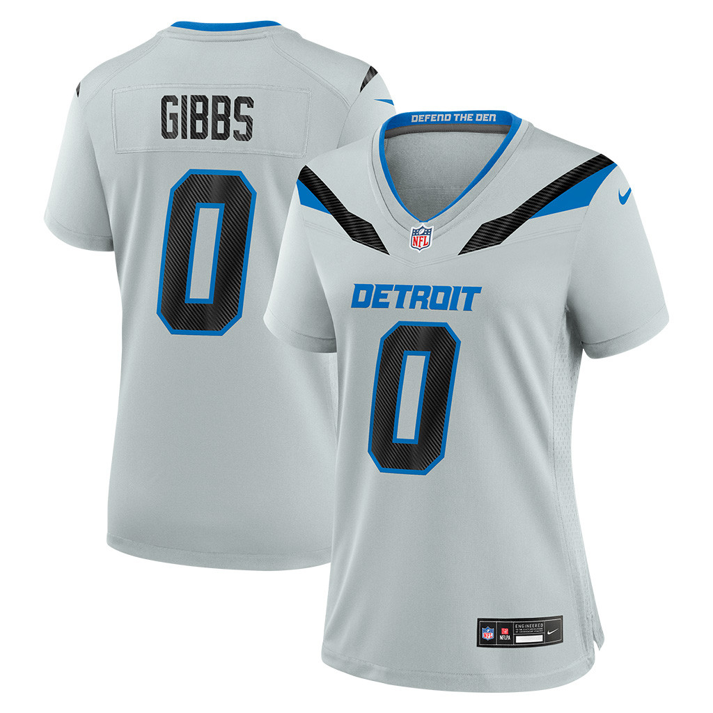 Jahmyr Gibbs Jersey Shirt NFL Rivalries Merch Detroit Lions Game Jersey Football Lover Presents