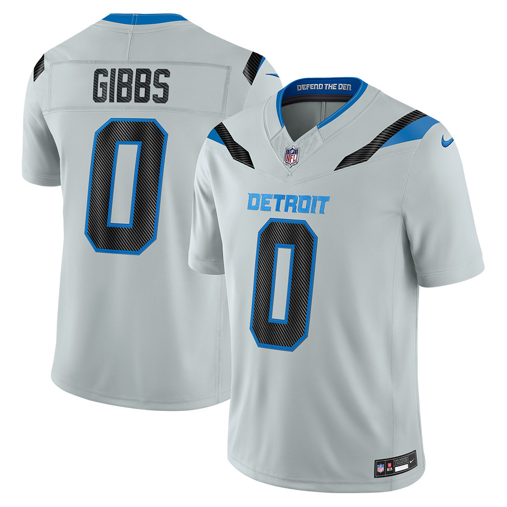 Jahmyr Gibbs NFL Rivalries Merch Detroit Lions Stitched Limited Jersey Football Present Ideas