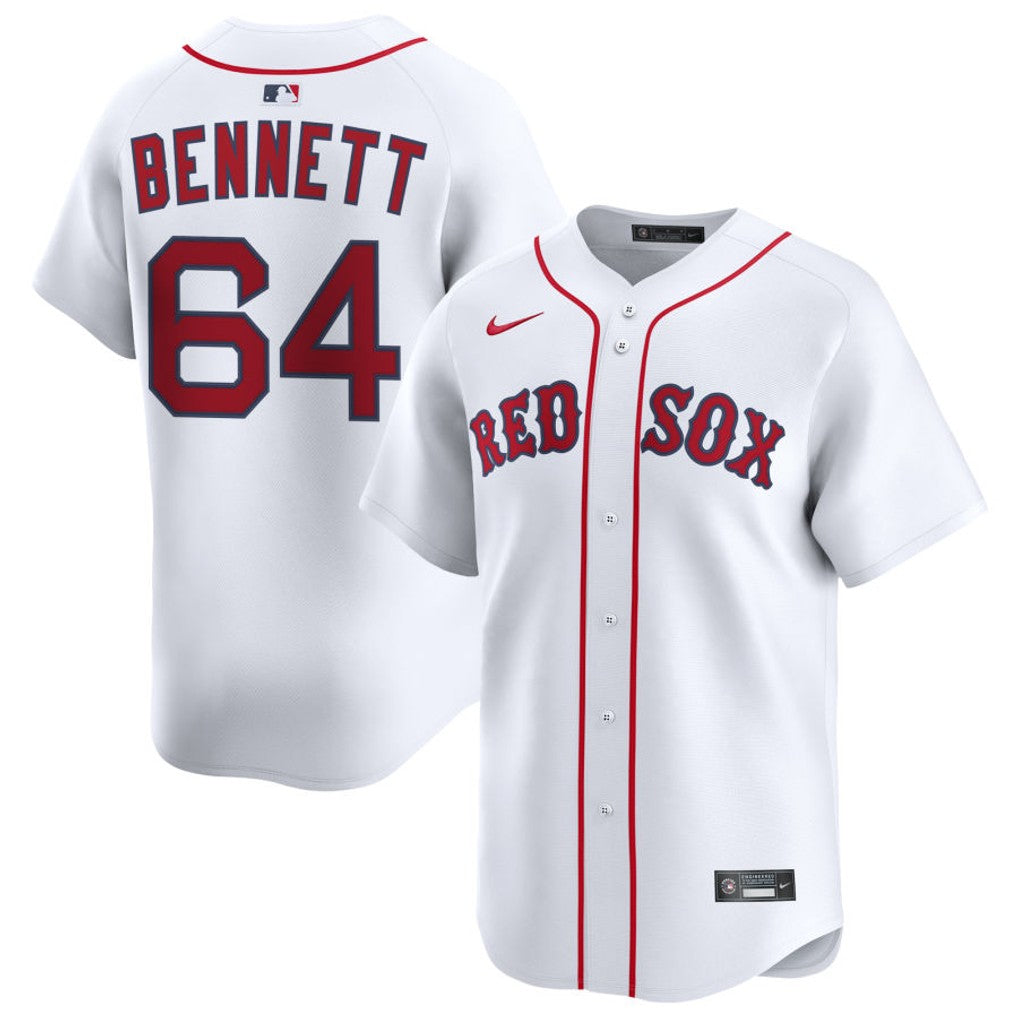 Jake Bennett Boston Red Sox 2026 Home Limited Jersey - White