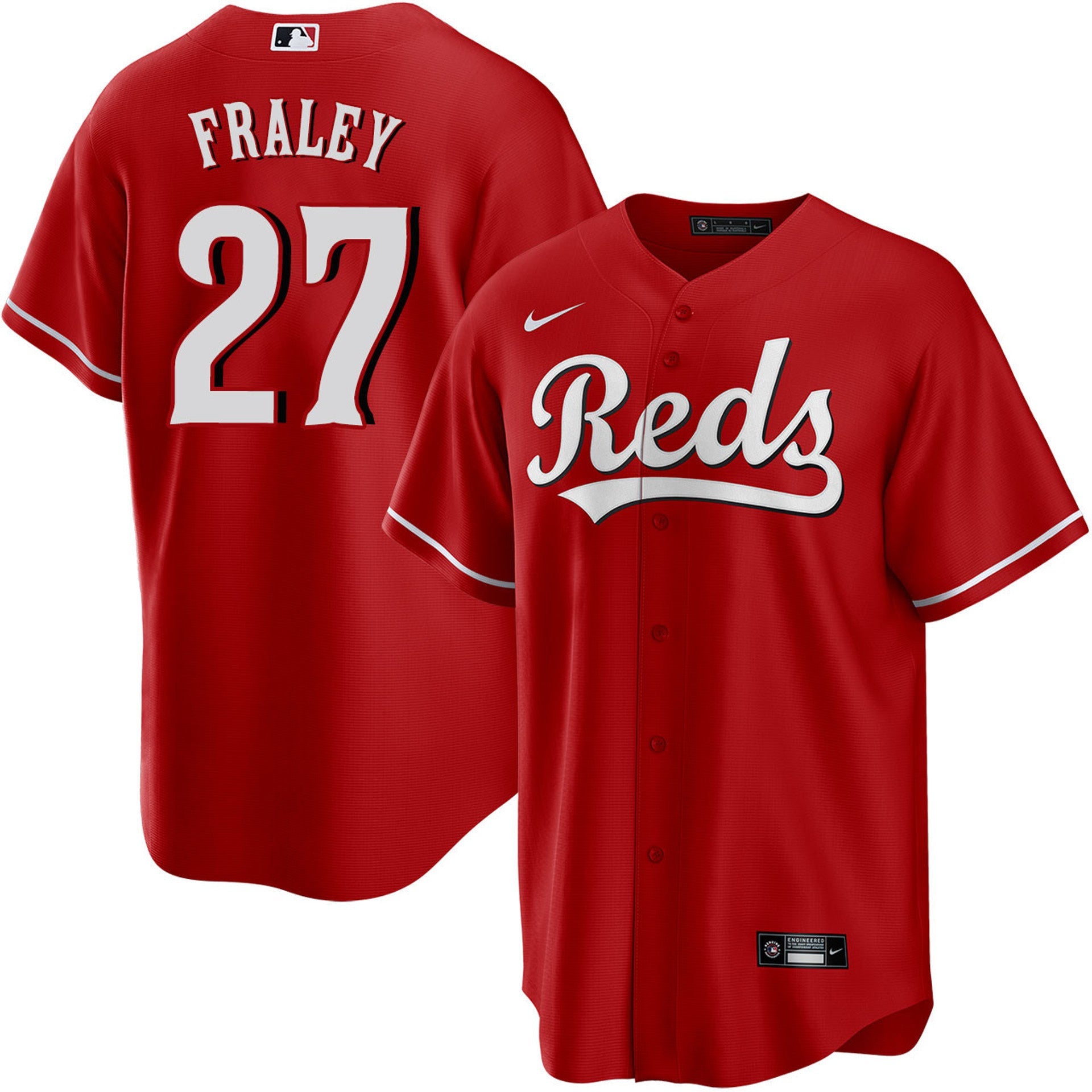 Jake Fraley Cincinnati Reds 2025 Alternate Jersey - Red