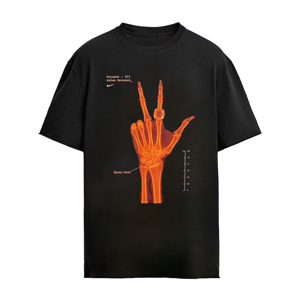 Jalen Brunson Hand X Ray Patient 11 Requires Surgery New York Knicks Basketball Shirt