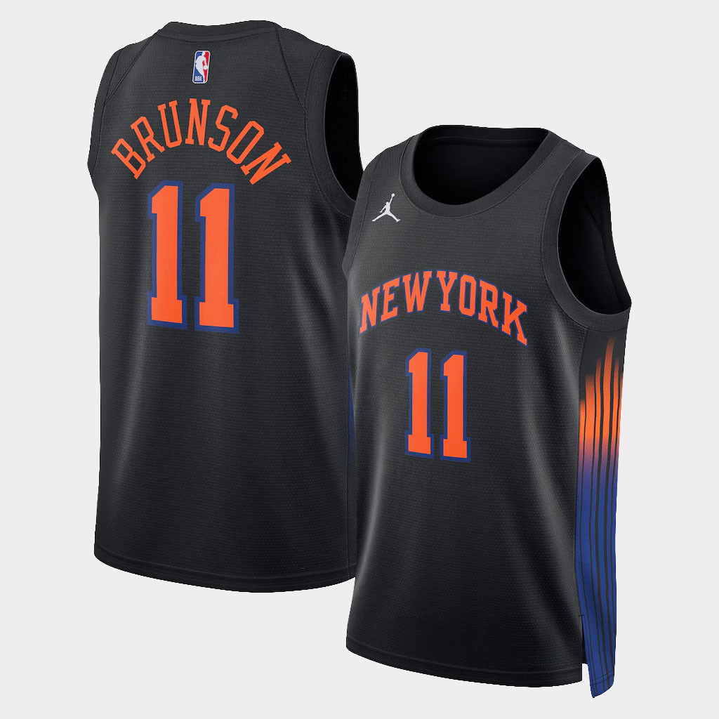 Jalen Brunson Merch 2026 Jalen Brunson New York Knicks Jersey Knicks Champions Merch Black