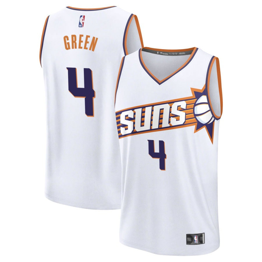 Jalen Green Phoenix Suns 2025 Association Edition Fast Break Jersey - White