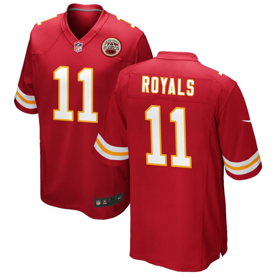 Jalen Royals Kansas City Chiefs 2025 Game Jersey - Red