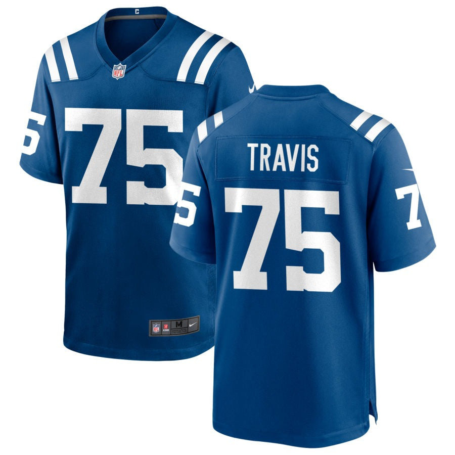 Jalen Travis Indianapolis Colts 2025 Game Jersey - Royal