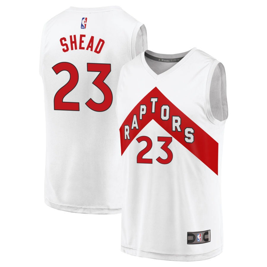 Jamal Shead Toronto Raptors 2025 Association Edition Fast Break Jersey - White 1 Jamal Shead Toronto Raptors 2025 Association Edition Fast Break Jersey - White