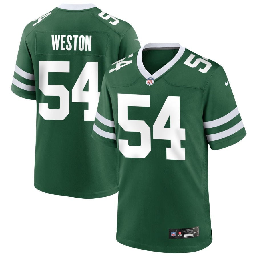 Ja'Markis Weston New York Jets 2025 Game Jersey - Legacy Green