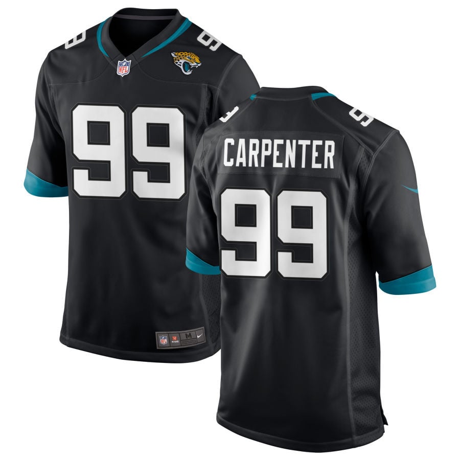 James Carpenter Jacksonville Jaguars 2025 Game Jersey - Black
