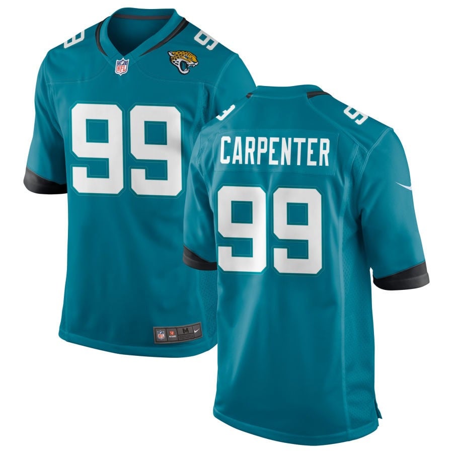 James Carpenter Jacksonville Jaguars 2025 Team Game Jersey - Teal