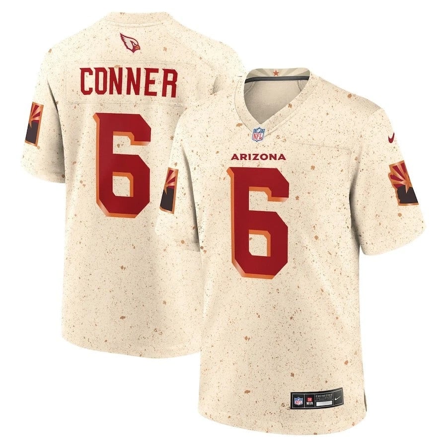 James Connor Arizona Cardinals 2025 ï¿½ï¿½ï¿½Rivalriesï¿½ï¿½ï¿½ Limited Jersey - Beige
