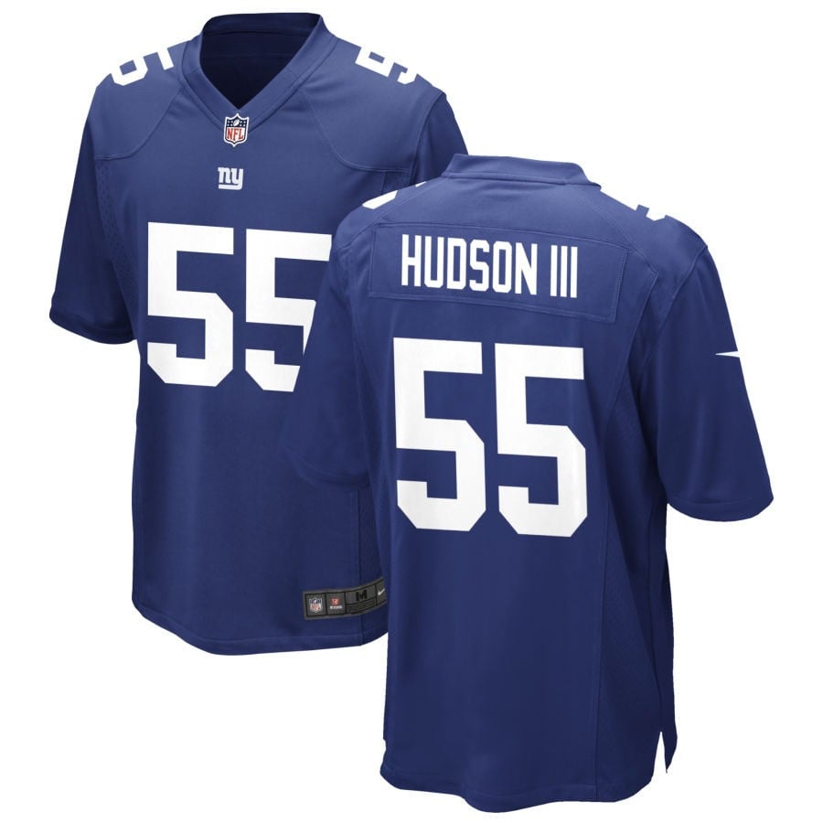 James Hudson III New York Giants 2025 Game Jersey - Royal