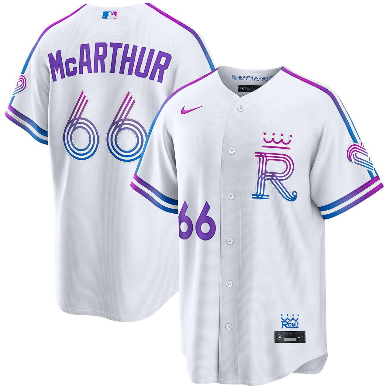 James McArthur Kansas City Royals 2026 City Connect Jersey - White