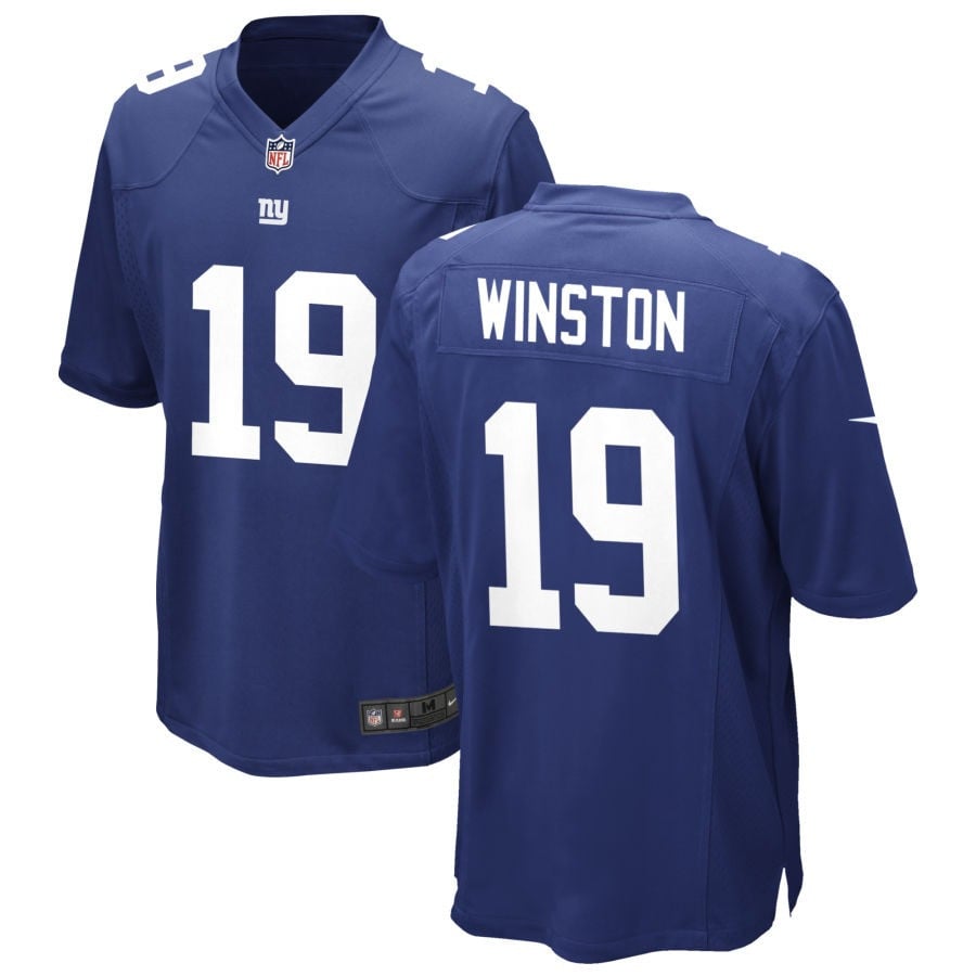 Jamesis Winston New York Giants 2025 Game Jersey - Royal