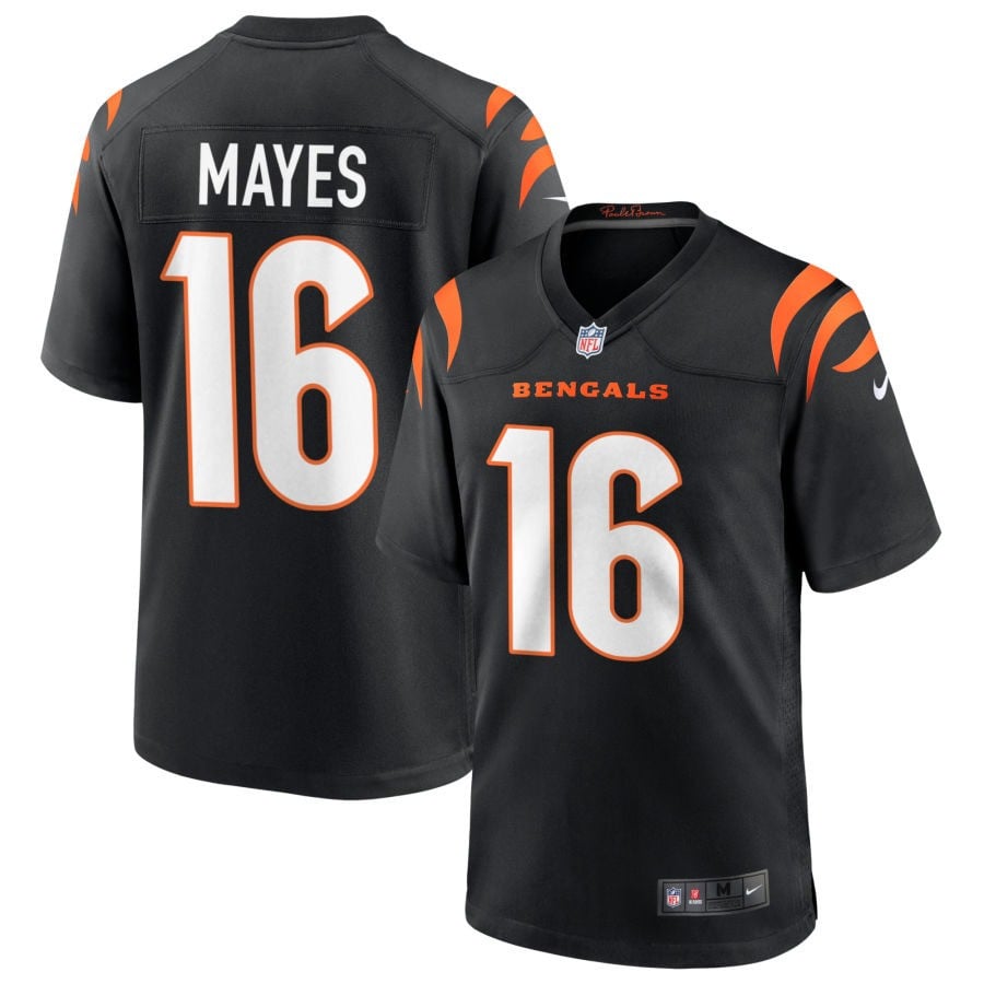 Jamoi Mayes Cincinnati Bengals 2025 Game Jersey - Black