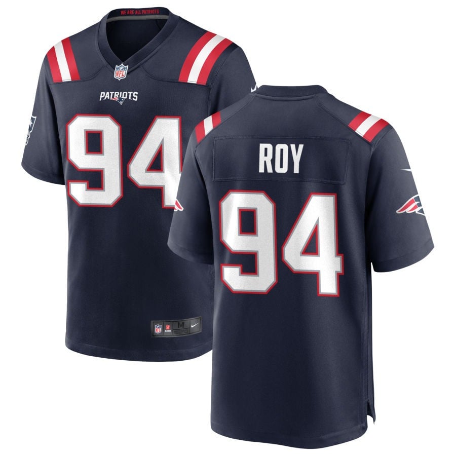 Jaquelin Roy New England Patriots 2025 Game Jersey - Navy