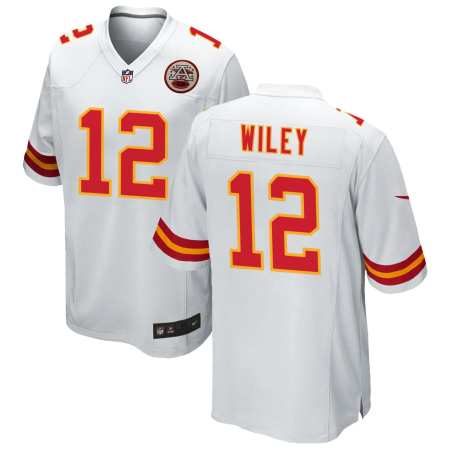 Jared Wiley Kansas City Chiefs 2025 Game Jersey - White