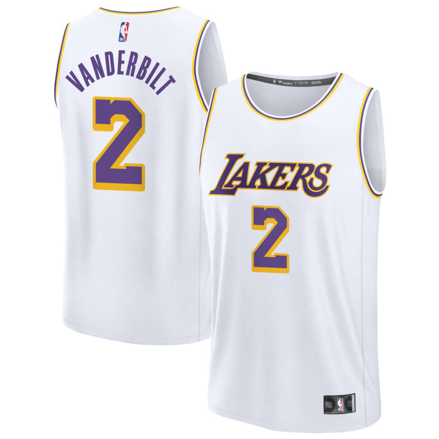 Jarred Vanderbilt Los Angeles Lakers 2025 Association Edition Jersey - White