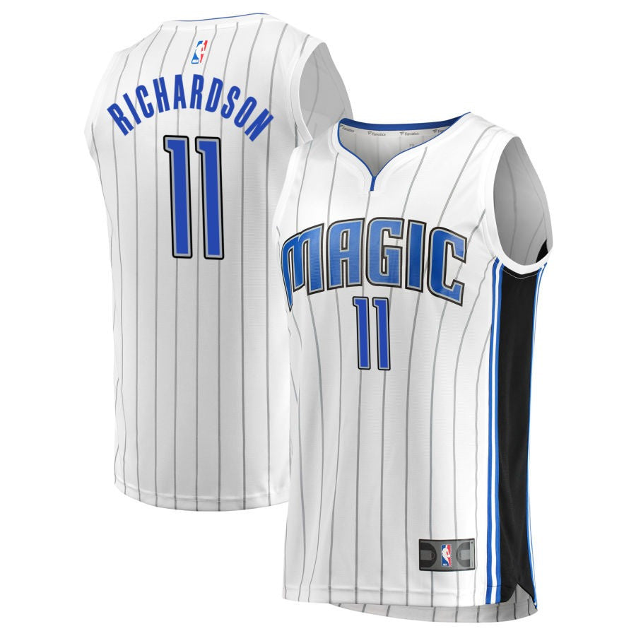 Jase Richardson Orlando Magic 2025 Association Edition Fast Break Jersey - White 1 Jase Richardson Orlando Magic 2025 Association Edition Fast Break Jersey - White