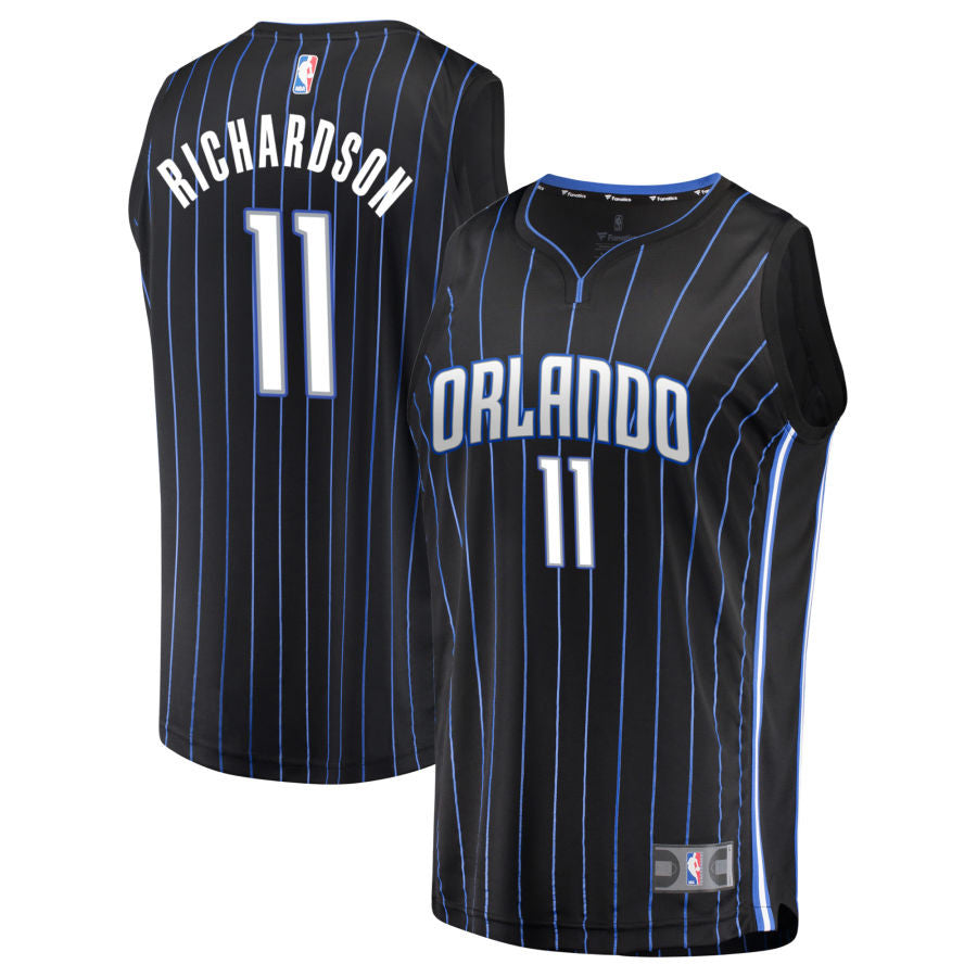 Jase Richardson Orlando Magic 2025 Fast Break Icon Edition Jersey - Black