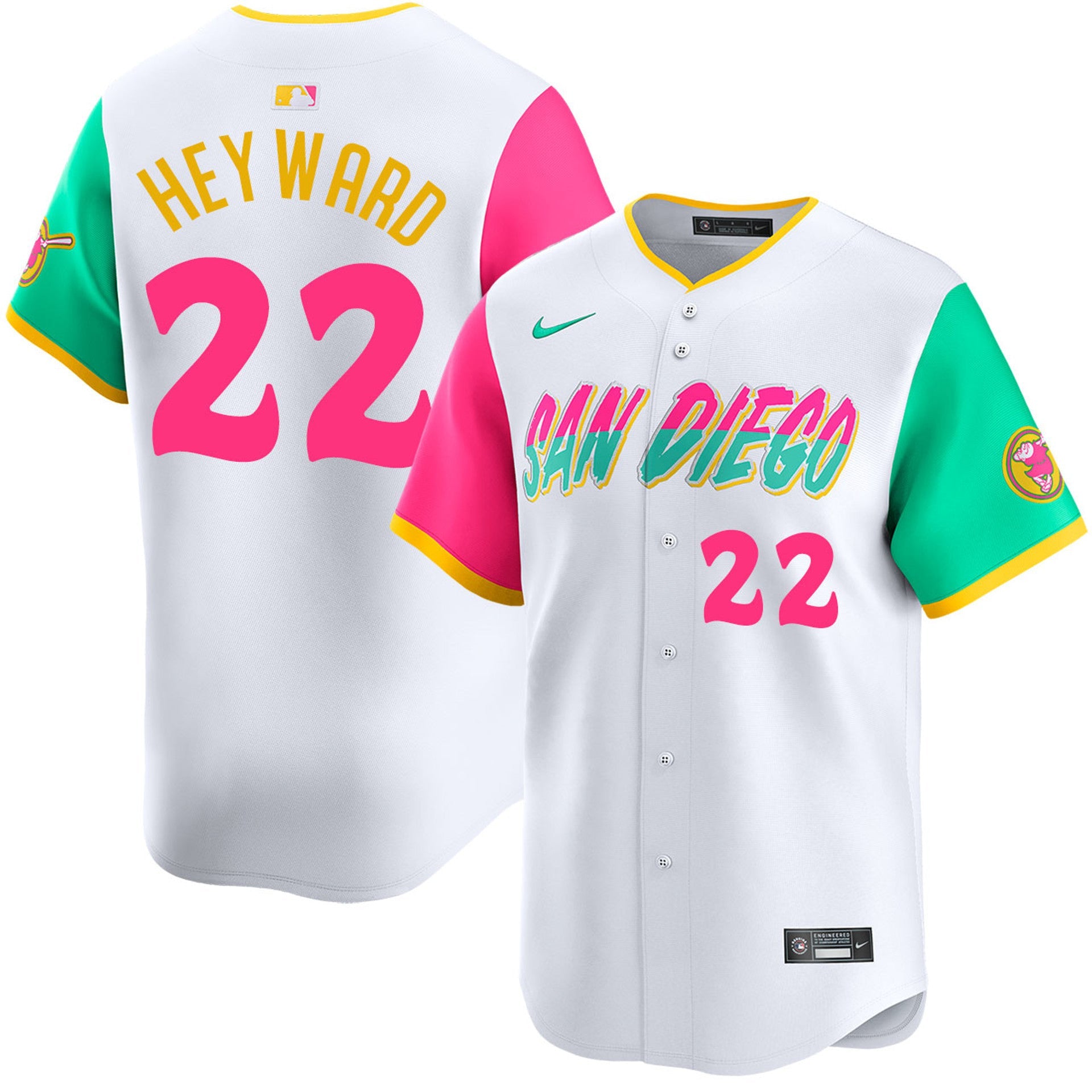 Jason Heyward San Diego Padres 2025 City Connect Limited Jersey - White