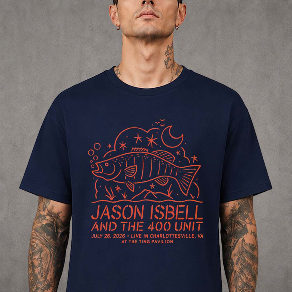 Jason Isbell And The 400 Unit Charlottesville Virginia 2026 Event T-Shirt Jason Isbell Merch