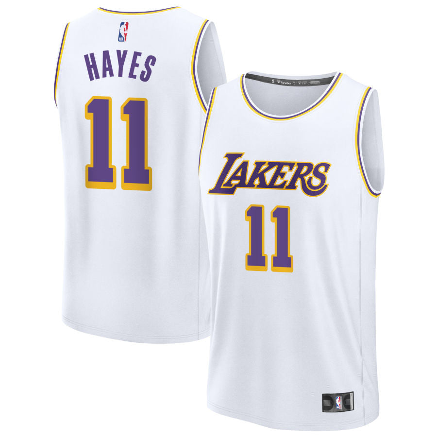 Jaxson Hayes Los Angeles Lakers 2025 Association Edition Jersey - White