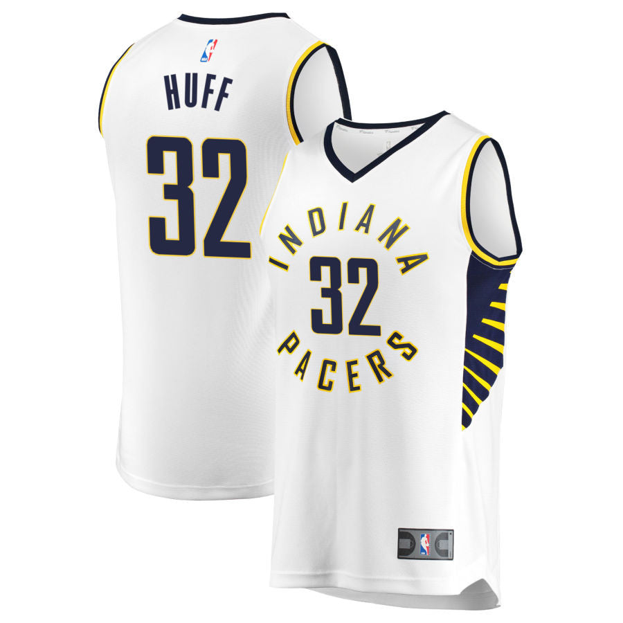 Jay Huff Indiana Pacers 2025 Association Edition Jersey - White