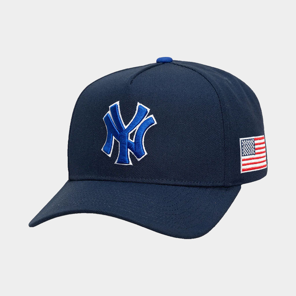 Jay Z 30 Merch 2026 Blueprint X Yankees Hat Jay Z Merch Yankee Stadium USA Flag Hat Embroidered - Image 2